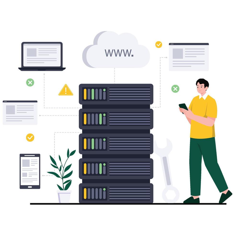 Modern web server infrastructure